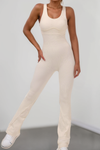 U Neck Seamless Skinny Junpsuit