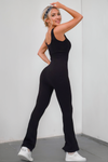U Neck Seamless Skinny Junpsuit