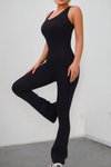 U Neck Seamless Skinny Junpsuit
