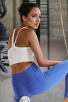 Athletic Ribbed Cropped Cami Top