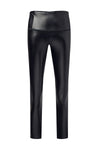 PACK7711210-2-1, Black Faux Leather High Waist Skinny Leggings
