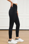 PACK265233-2-1, PACK265233-2-2, Black Arched Waist Seamless Active Leggings