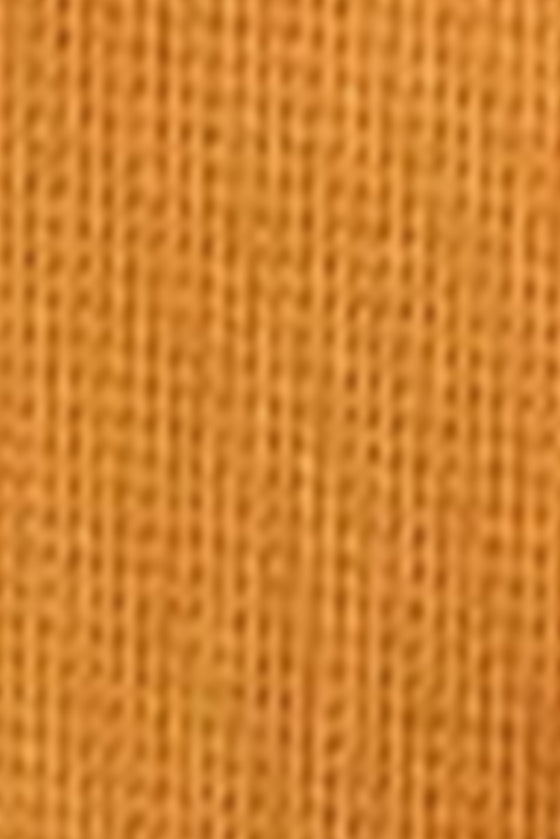 PACK25223364-P2014-2, Vitality Orange Leopard Print Waffle Knit Patchwork Top