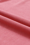 PACK25312934-P306-2, Strawberry Pink JOLENE Ribbed Corded Oversized Sweatshirt