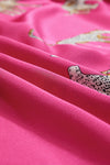 PACK2554199-P6-1, Rose Red Cheetah Animal Print Button Up Satin Shirt