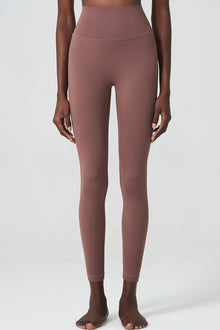  LC265400-P8010-S, LC265400-P8010-M, LC265400-P8010-L, LC265400-P8010-XL, Rose Tan Seamless High Waist Active Leggings