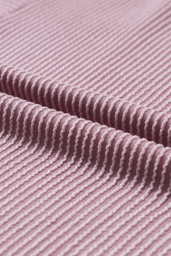 PACK25223174-P308-2, Valerian Corded V Neck Chest Pocket Loose T-shirt