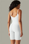 LC260343-P1-S, LC260343-P1-M, LC260343-P1-L, LC260343-P1-XL, White Daily Bodycon One Piece Yoga Bodysuit