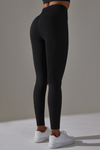 PACK265428-P2-1, Black High Waist Ankle-length Yoga Pants