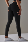 PACK265428-P2-1, Black High Waist Ankle-length Yoga Pants