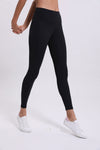 LC265435-P2-S, LC265435-P2-M, LC265435-P2-L, LC265435-P2-XL, Black High-waisted Running Sports Fitness Pants
