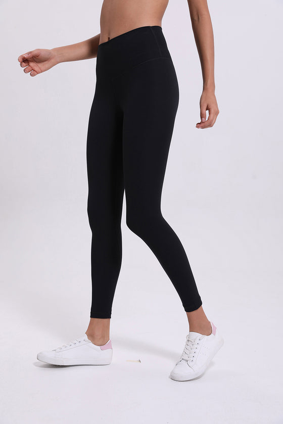 LC265435-P2-S, LC265435-P2-M, LC265435-P2-L, LC265435-P2-XL, Black High-waisted Running Sports Fitness Pants