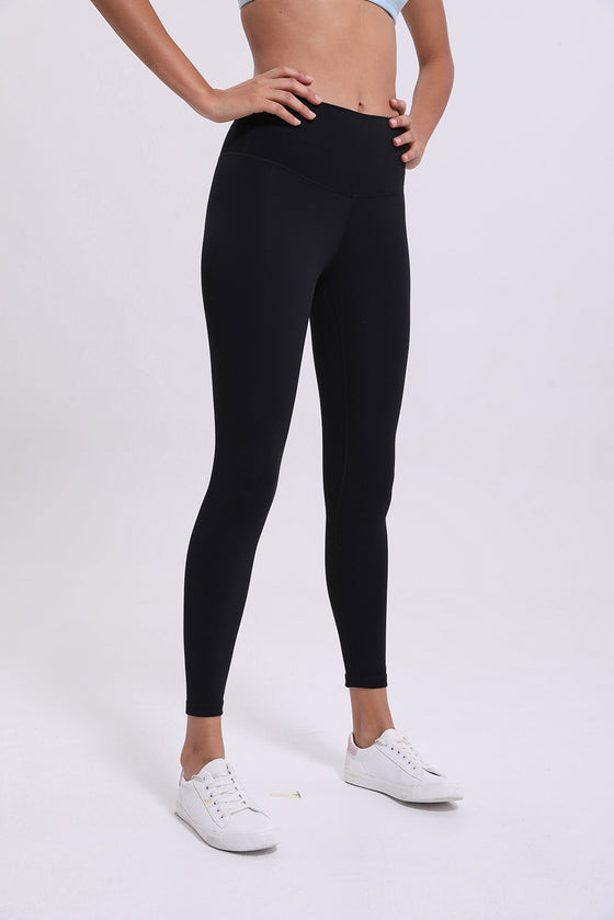 LC265435-P2-S, LC265435-P2-M, LC265435-P2-L, LC265435-P2-XL, Black High-waisted Running Sports Fitness Pants