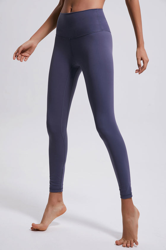 LC265435-P108-S, LC265435-P108-M, LC265435-P108-L, LC265435-P108-XL, Dark Purple High-waisted Running Sports Fitness Pants
