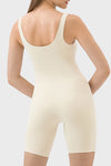 PACK260346-P1-1, White Exposed Stitching Pilates Yoga Jumpsuit