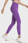 PACK265471-P8-1, Tillandsia Purple Drawstring Ankle Wide Waistband High Workout Leggings