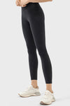 PACK265472-P2-1, Black Exposed Stitching Patchwork Cropped Active Leggings