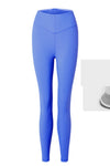 PACK265475-P5-1, Dark Blue Ribbed Thin Strap V Shape High Waist Yoga Tights
