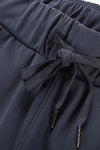 PACK265479-P605-1, Navy Blue Skinny Drawstring Waist Workout Pants