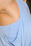 PACK264704-P304-1, Sky Blue 2-In-1 Cutout Back Split Curved Hem Active Tank Top