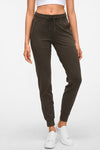 PACK265480-P4017-1, Desert Palm Pocketed Drawstring High Waist Active Joggers