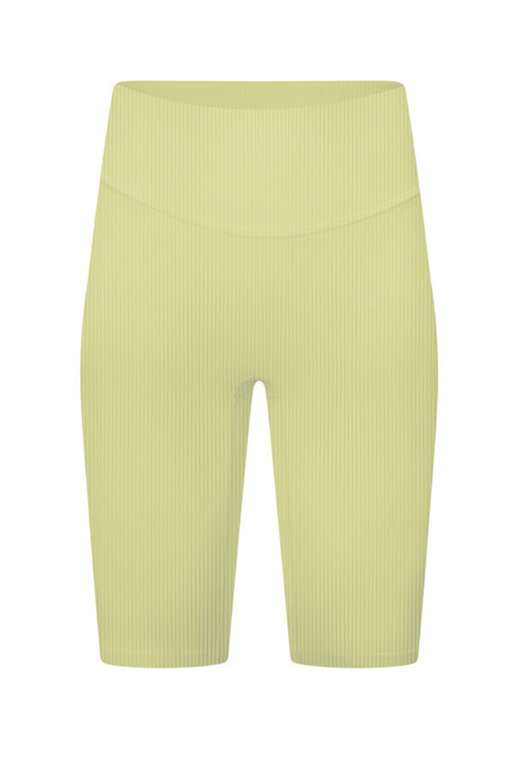 PACK265483-P709-1, Spinach Green High Waist Tummy Control Seamless Active Shorts