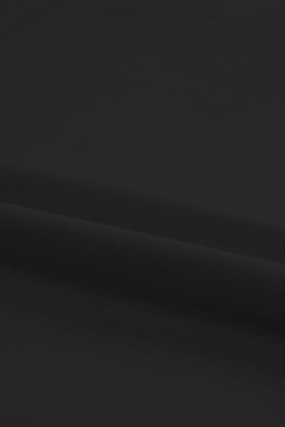 PACK25224764-P2-1, Black MAMA Chenille Patched Crew Neck T Shirt