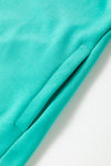 PACK25317252-P409-1, Sea Green COVERSE ENERGY ALWAYS High Low Hem Sweatshirt