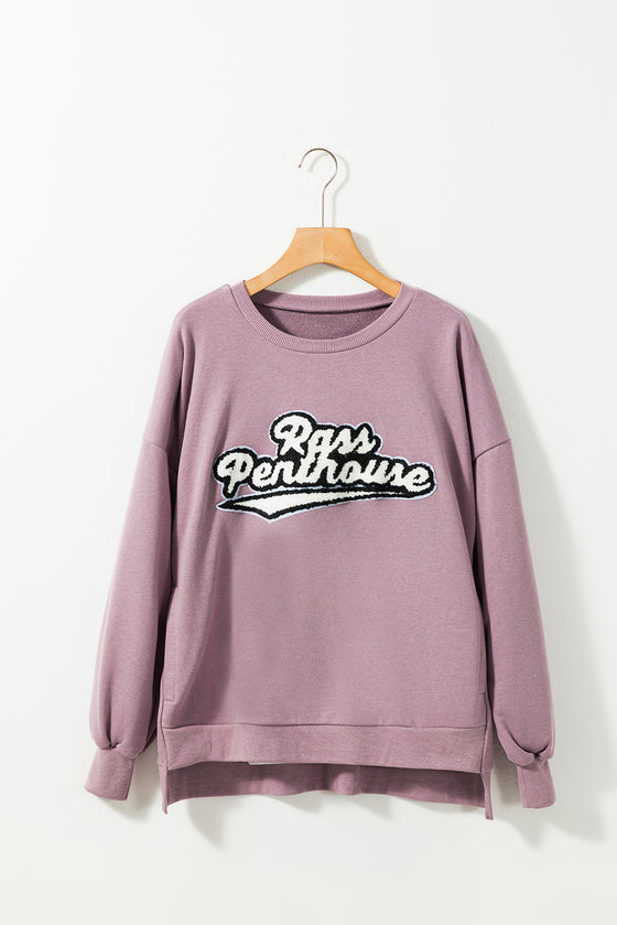 PACK25317253-P308-1, Valerian Pass Penthouse Chenille Letter Graphic Sweatshirt