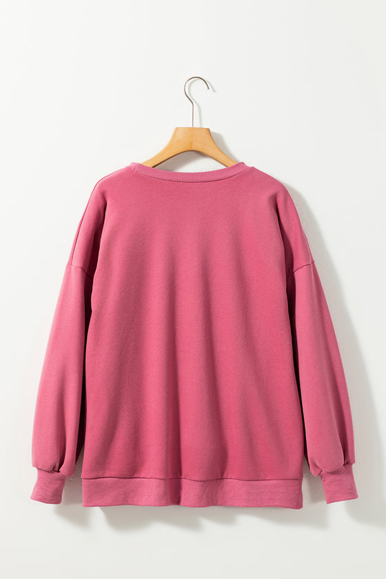 PACK25317262-P308-1, Valerian COCO Rhinestone Stud Crew Neck Sweatshirt