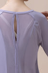 PACK264744-P708-1, Orchid Petal Back Slit Yoga Workout Long Sleeve Top