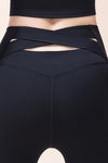 PACK265514-P2-1, Black Crossed Back Tummy Control Sports Leggings