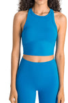 PACK264759-P305-1, Blue Sports Racerback Cropped Tank
