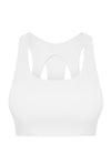 PACK264767-P1-1, White Stylish Cutout High Impact Support Yoga Bra