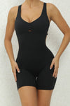 PACK2631197-P2-1, Black Crisscross Backless Butt Lifting Yoga Romper
