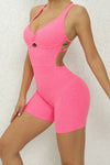 PACK2631197-P3010-1, Bonbon Crisscross Backless Butt Lifting Yoga Romper