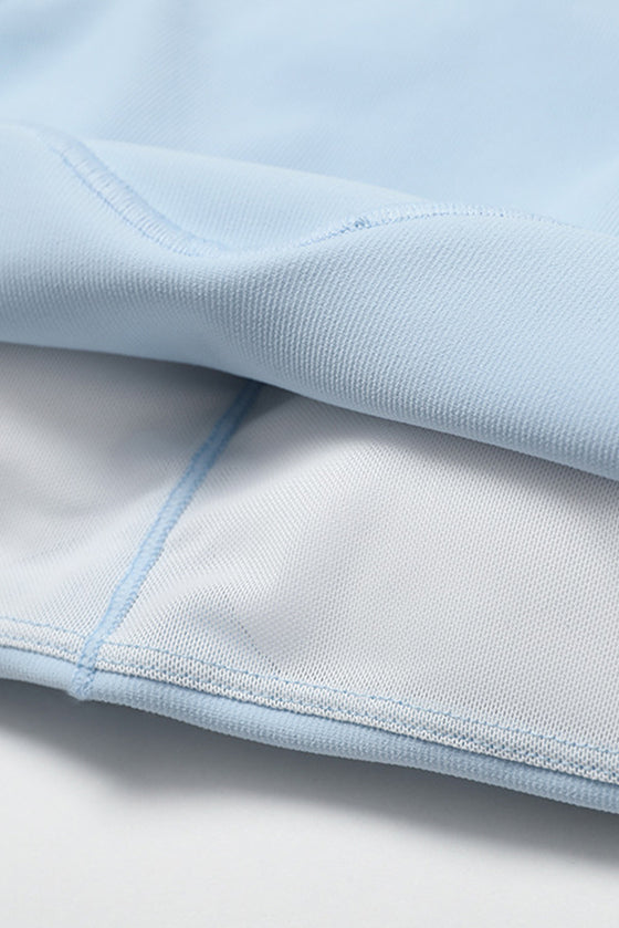 PACK2611636-P804-1, Beau Blue Active Push up Bra and Arched Leggings Workout Set