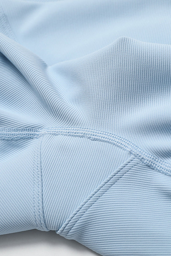 PACK2611636-P804-1, Beau Blue Active Push up Bra and Arched Leggings Workout Set