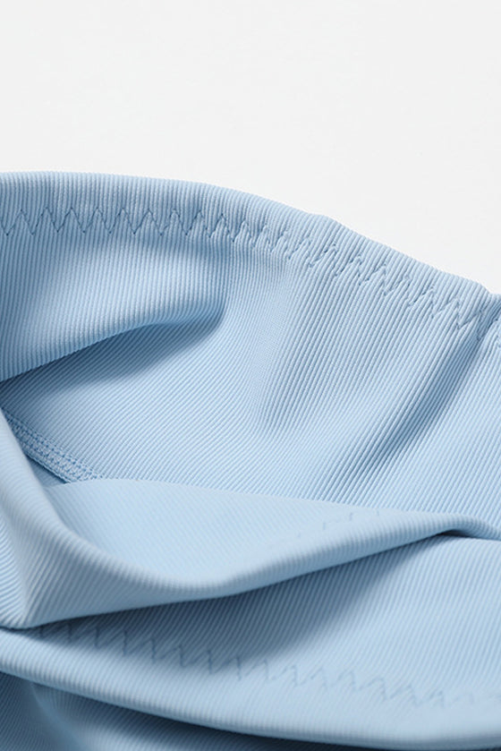 PACK2611636-P804-1, Beau Blue Active Push up Bra and Arched Leggings Workout Set