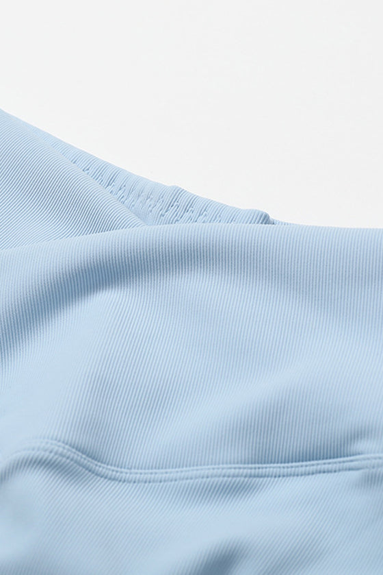 PACK2611636-P804-1, Beau Blue Active Push up Bra and Arched Leggings Workout Set