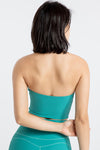 PACK264774-P409-1, Sea Green Sleeveless Halter Neck Active Sports Bra
