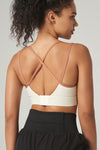 PACK264793-P1-1, White Criss Cross Strappy Push up Active Sports Bra