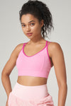 PACK264793-P3010-1, Bonbon Criss Cross Strappy Push up Active Sports Bra