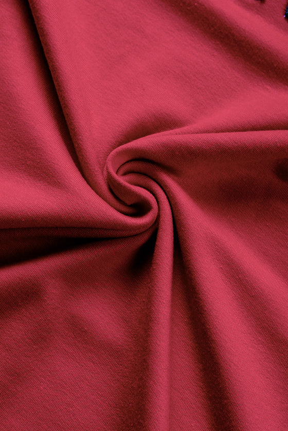 Chenille MERRY Christmas Raglan Sleeve Sweatshirt