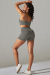 Bodycon Ankle-length Two Piece Yoga Set