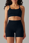 Bodycon Ankle-length Two Piece Yoga Set