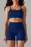 Bodycon Ankle-length Two Piece Yoga Set