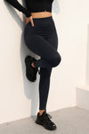 Black Tummy Control High Waist Yoga Pants