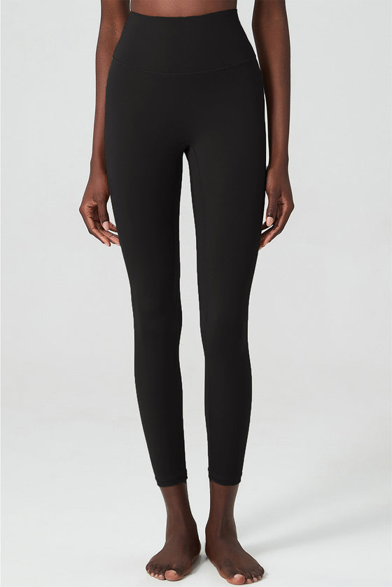 Black Seamless High Waist Active Leggings