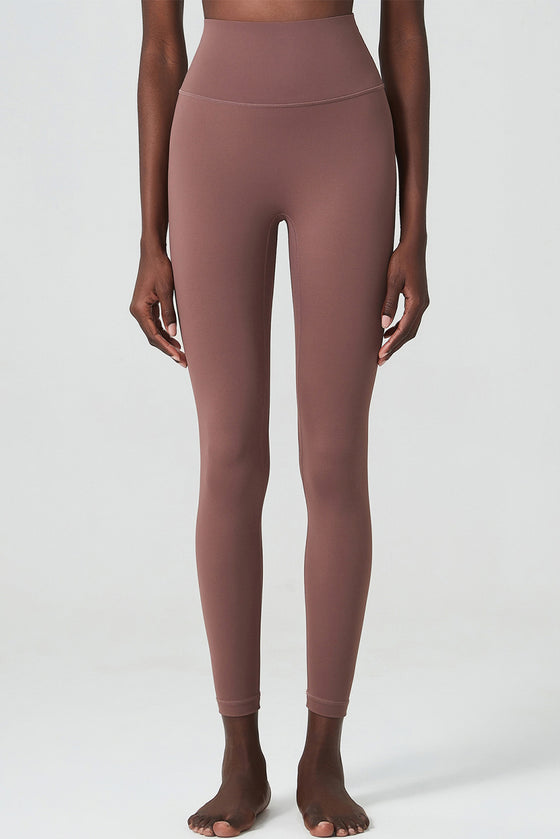 Rose Tan Seamless High Waist Active Leggings